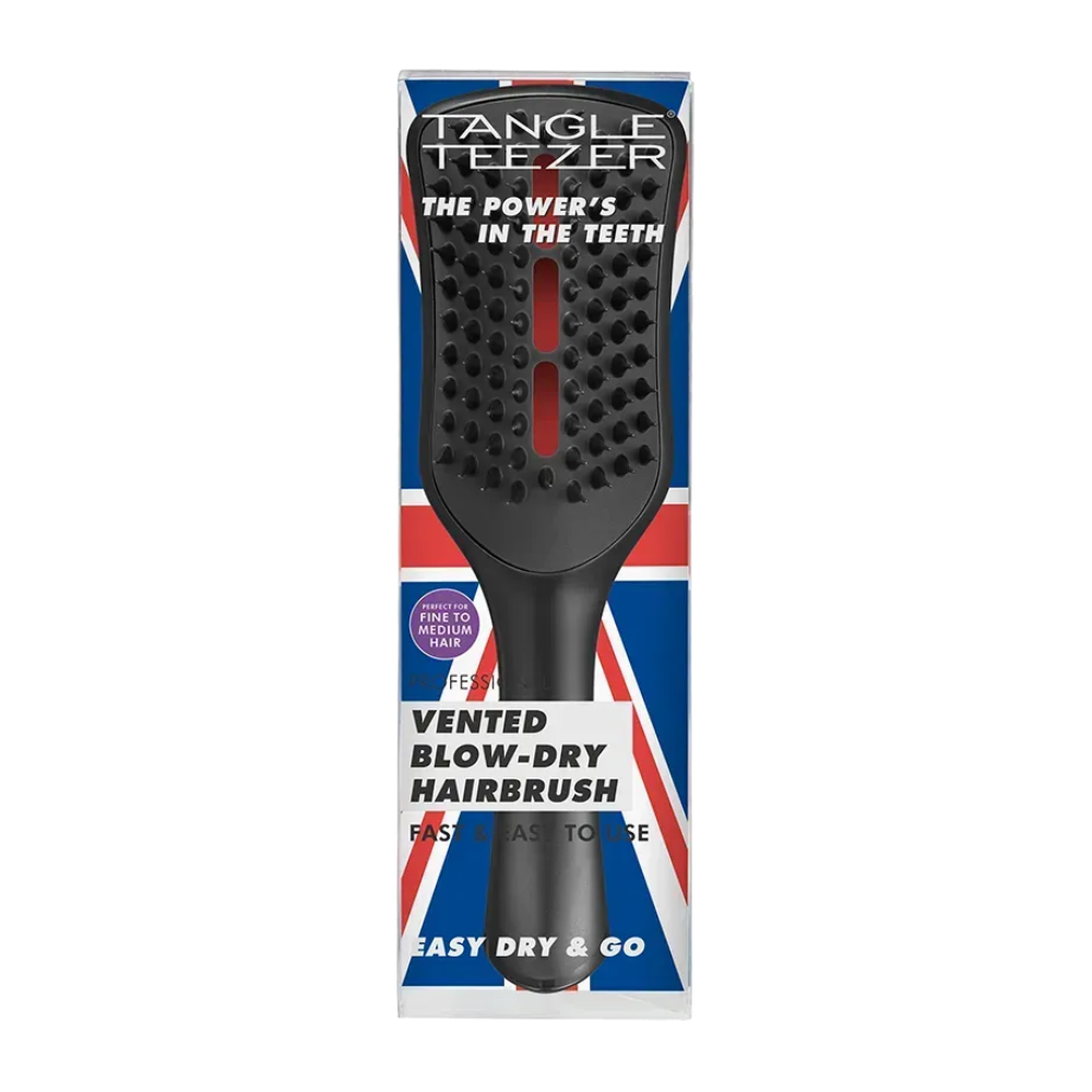 TANGLE TEEZER Easy Dry & Go Jet Black - Щітка для укладання феном - фото №4 TANGLE TEEZER Easy Dry & Go Jet Black - Щітка для укладання феном - фото №4